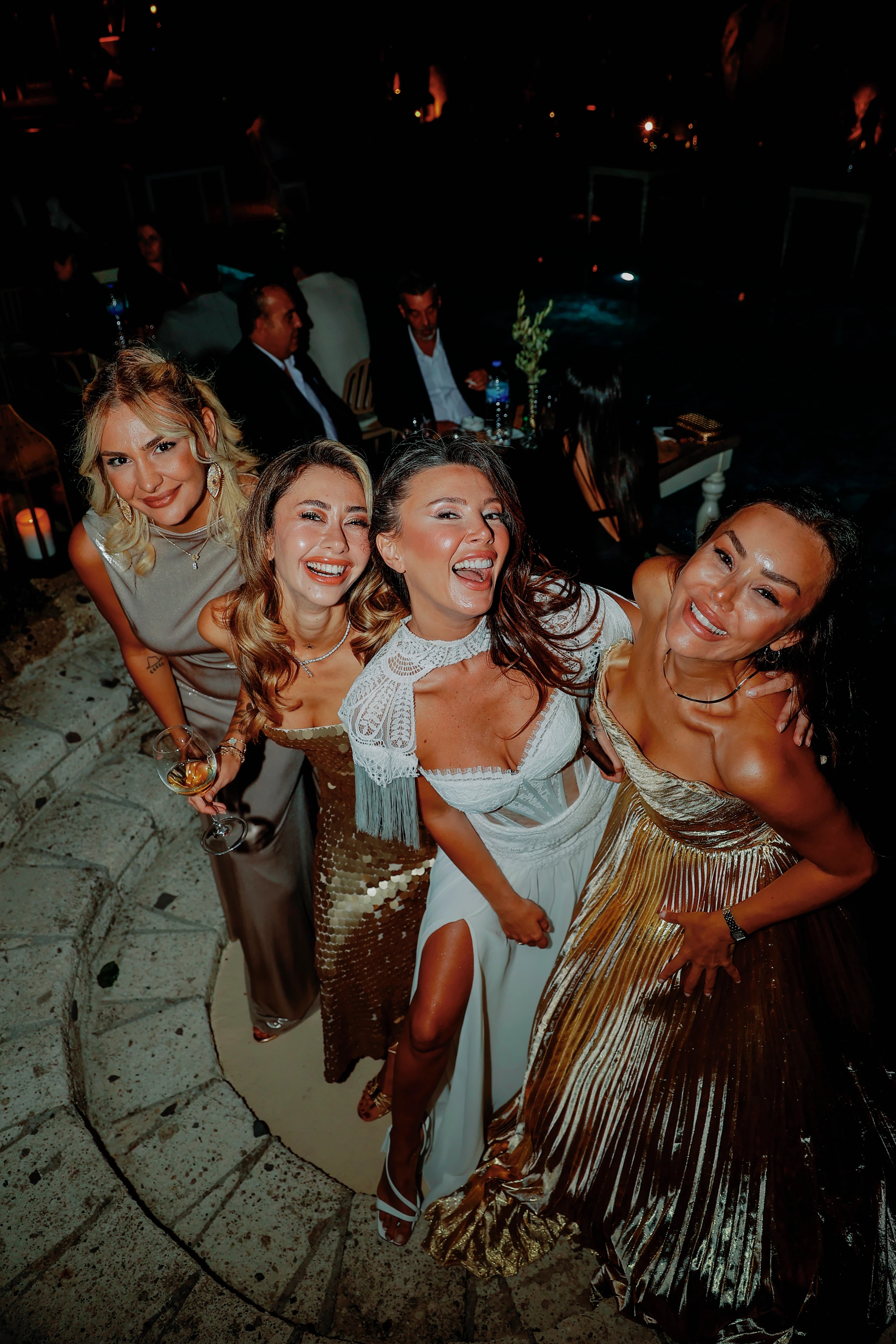 İzmir düğün fotoğrafçısı - Düğün sahnesi çekimi Meg in Wed